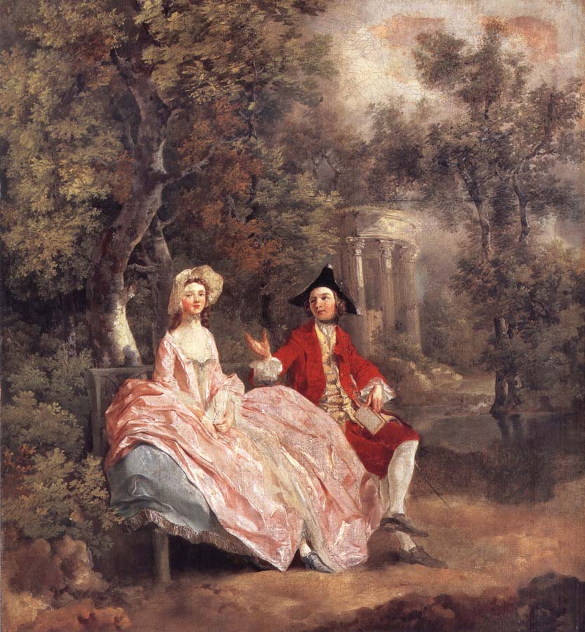 Thomas Gainsborough Conversation in a Park